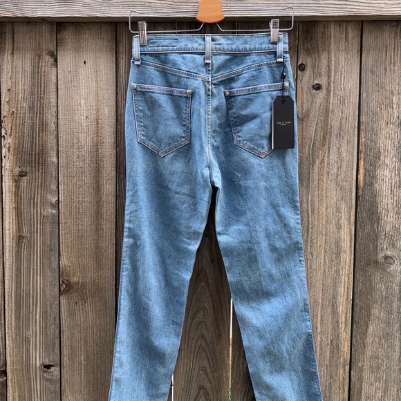 Rag & Bone Broken Mara Vintage Cigarette Jeans Size 25 - Picture 7 of 11